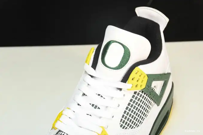 Cheap Kickmax Duckman Jordan Retro 4 Oregon Ducks 257-255275 0510